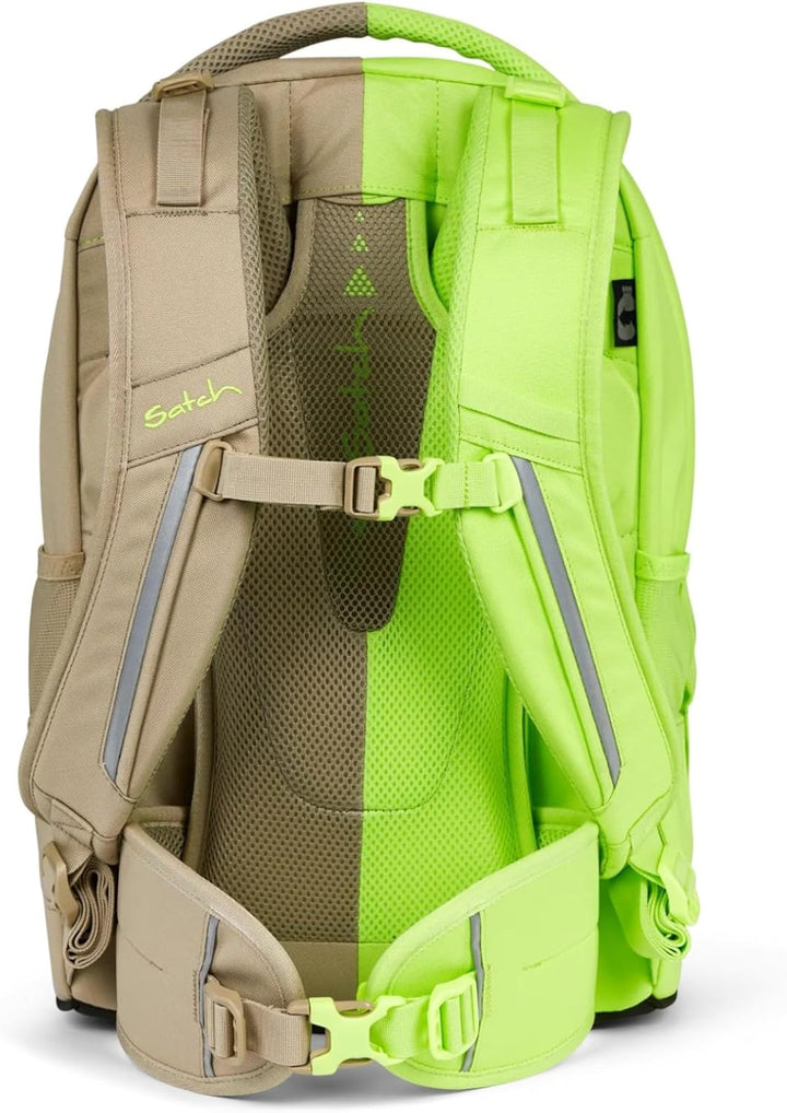 Satch Pack Bundle ab 5. Klasse ergonomisch 4-teilig 30L Stauraum standfest Organisationstalent Doubl