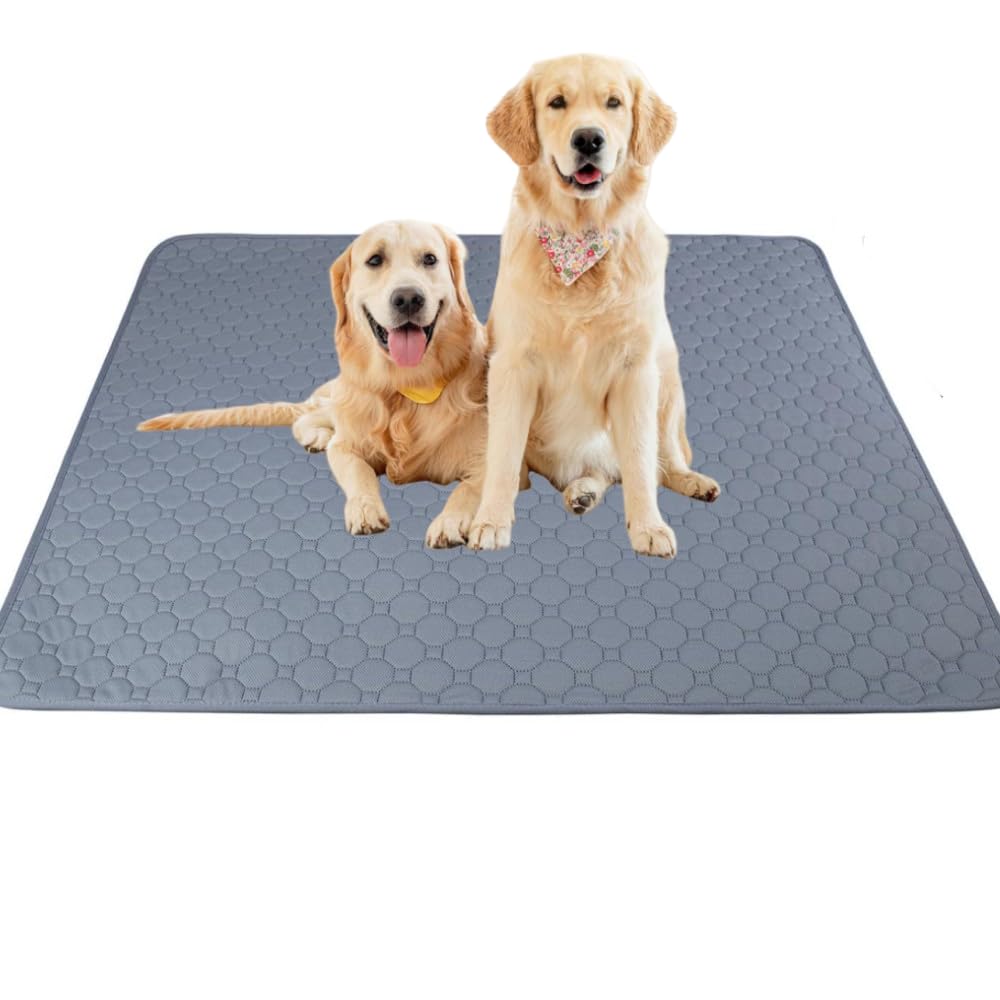 2 Stück waschbare Hunde Pee Pads wasserdichte wiederverwendbare Pet Training Pads grosser Absorption