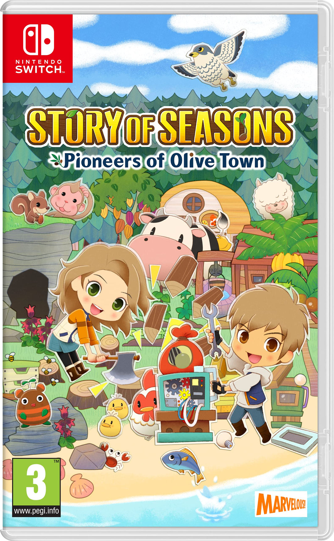 Marvelous Story of Seasons: Pioneers of Olive Town Standard Nintendo Switch Switch Einzigartig, Swit
