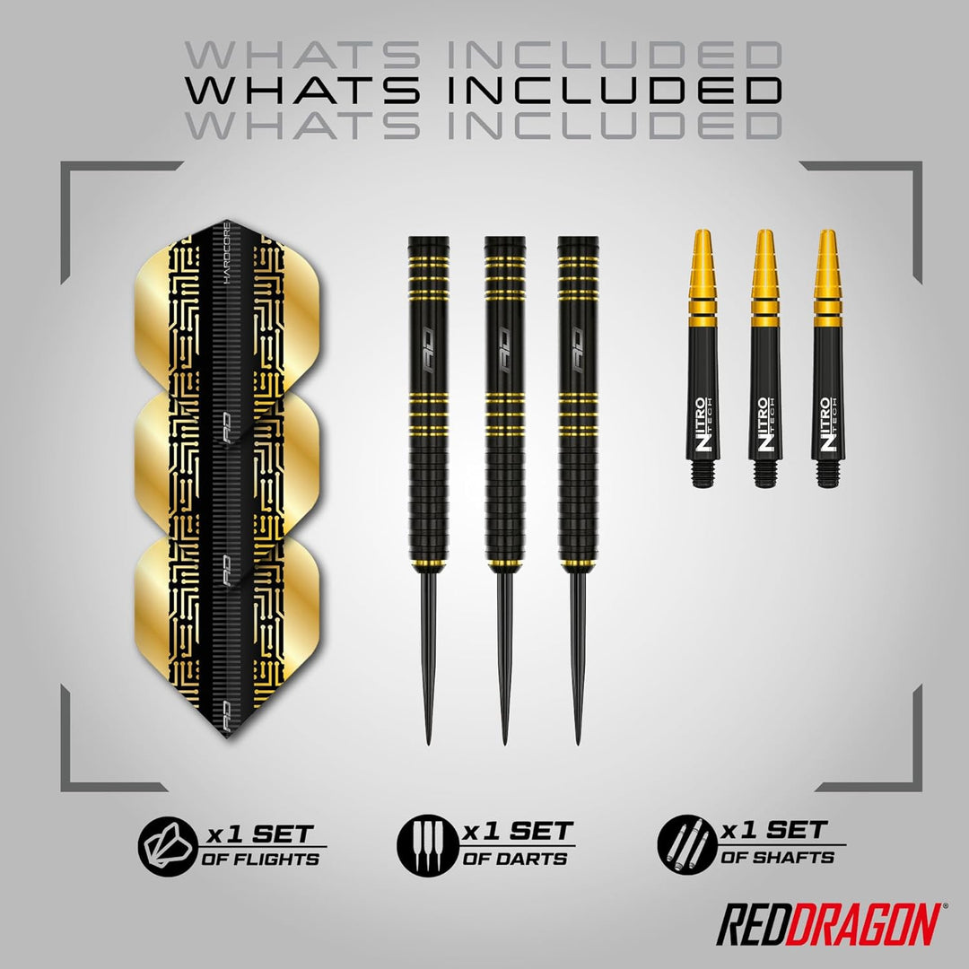 RED DRAGON Steel J.Henderson SE 24g NT Schwarz 24gr, 24gr