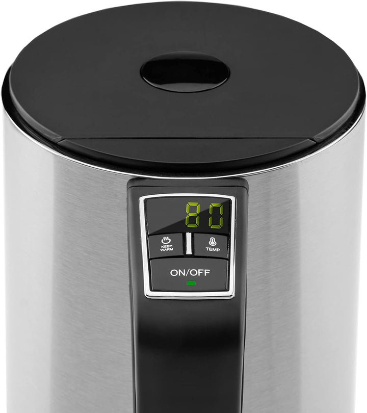 Gastroback 42436 Cool Touch Wasserkocher, Gehäusematerial/Körper, 1,5 l, Schwarz, Edelstahl