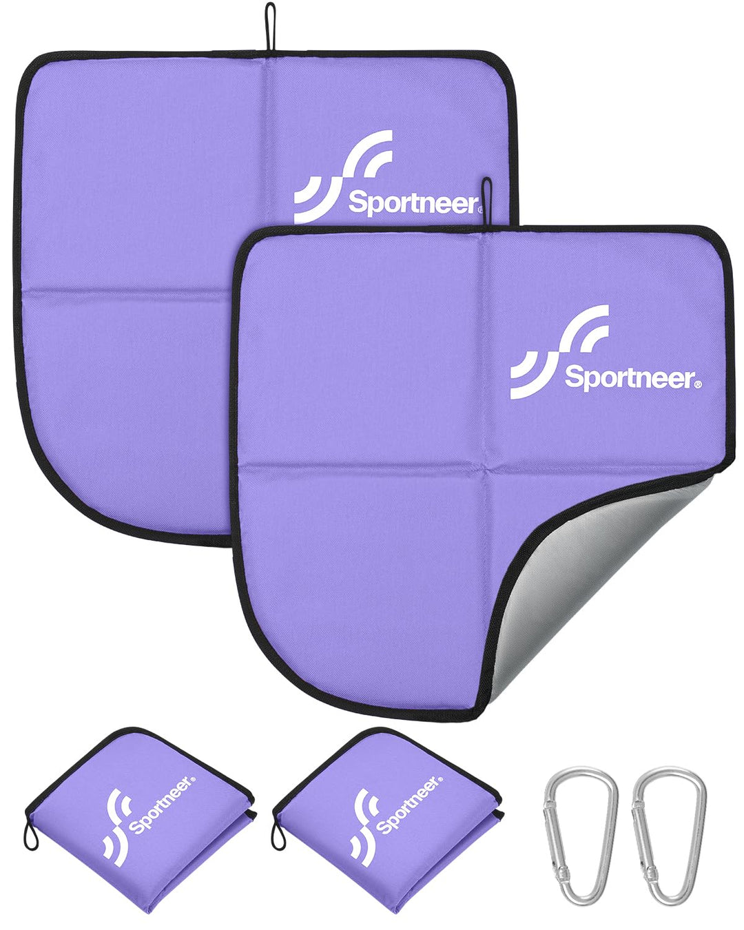 Sportneer Sitzkissen Outdoor, 40 * 40cm Sitzunterlage Outdoor Wasserdicht Oxford-Stoff Thermo Sitzki