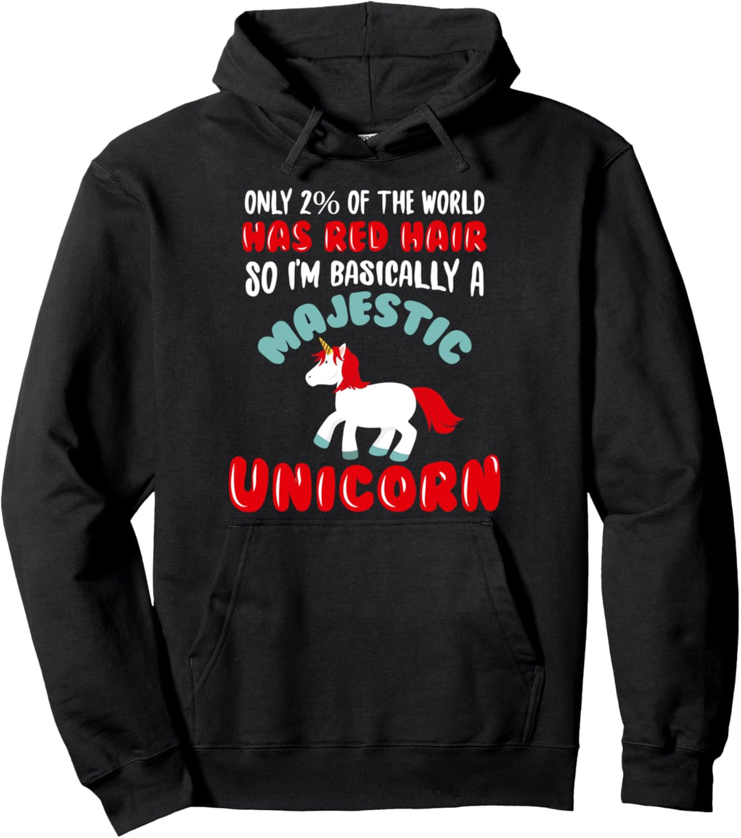 Majestätisches Einhorn. Pullover Hoodie