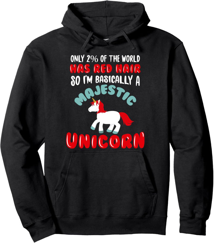 Majestätisches Einhorn. Pullover Hoodie