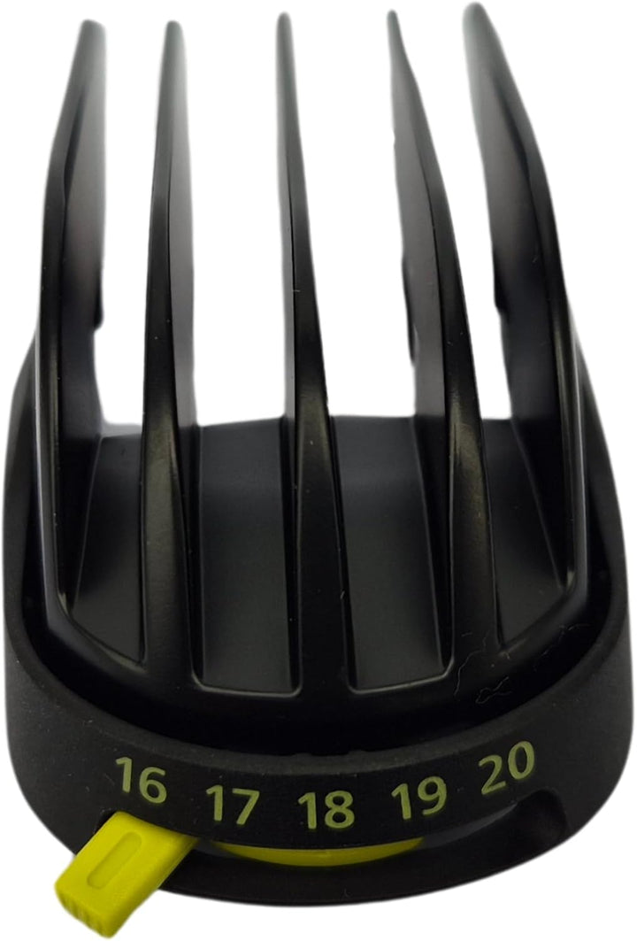 Verstellbarer Kammaufsatz 16–20 mm CP2148 Trimmer kompatibel mit Philips Multigroom All-in-One-Trimm