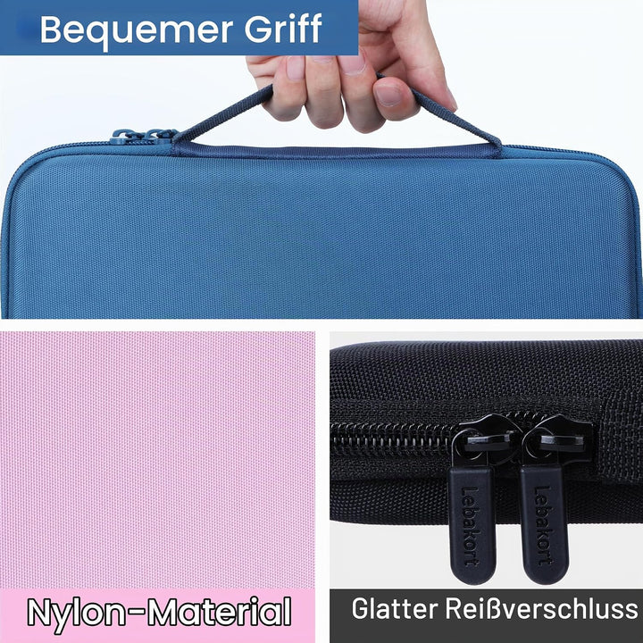 Hart Reise Schutz Hülle Etui Tasche für Logitech Pebble Keys 2 K380s K380 Multi-Device -Tastatur (We