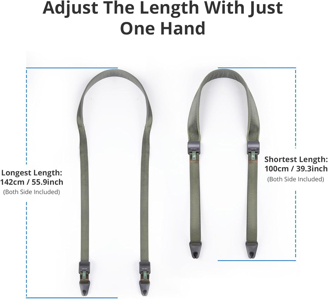 PGYTECH Kamera-Schultergurte Verstellbarer Schnellverschluss-Kameragurt DSLR SLR-Kameragurte für Fot