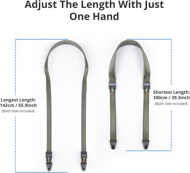 PGYTECH Kamera-Schultergurte Verstellbarer Schnellverschluss-Kameragurt DSLR SLR-Kameragurte für Fot