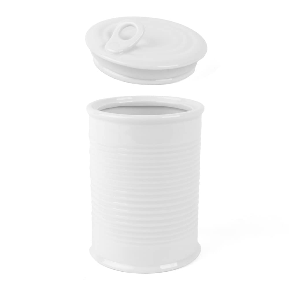 Holst Porzellan SL 013 Vorratsdose Konserve 16 cm, weiss, 12 x 12 x 17.5 cm, 16 cm