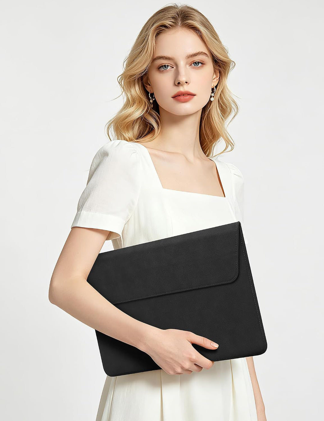 HYZUO 13 Zoll Laptop Hülle Tasche mit Einstellbarer Ständer für MacBook Air 13 M5 A3449 M4 M3 M2 M1