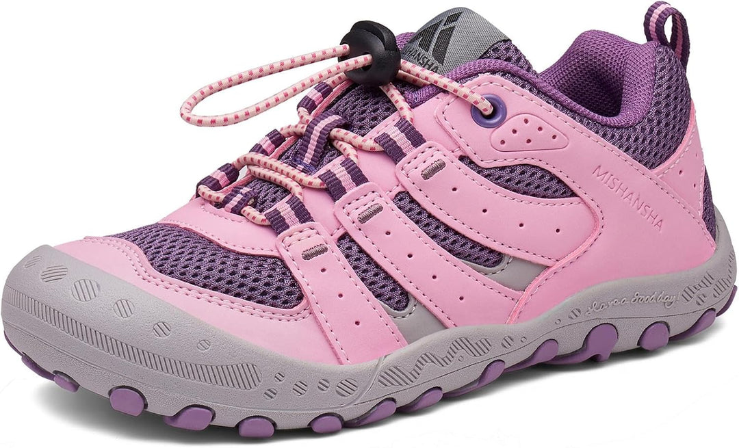Mishansha Unisex-Kinder Turnschuhe Trekkingschuhe Mädchen Wanderschuhe Outdoor Sportschuhe 24-38 33