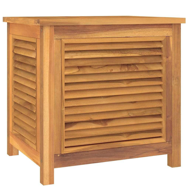 vidaXL Gartenbox, Auflagenbox mit PE-Beutel Stauraum, Kissenbox Latten-Design, Aufbewahrungsbox Gart