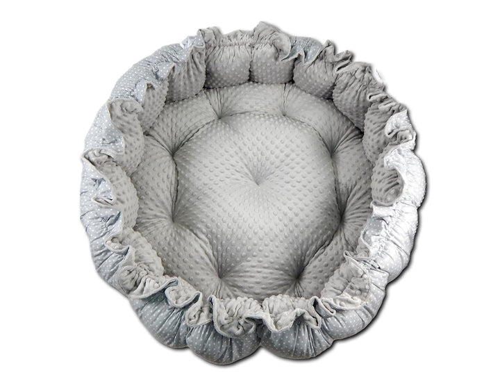 LOOLAY ENGELSNEST Kingsize XXL BABYNEST Nestchen-Ø 90cm Krabbledecke-Ø 155cm 2seitig Babynestchen Ba