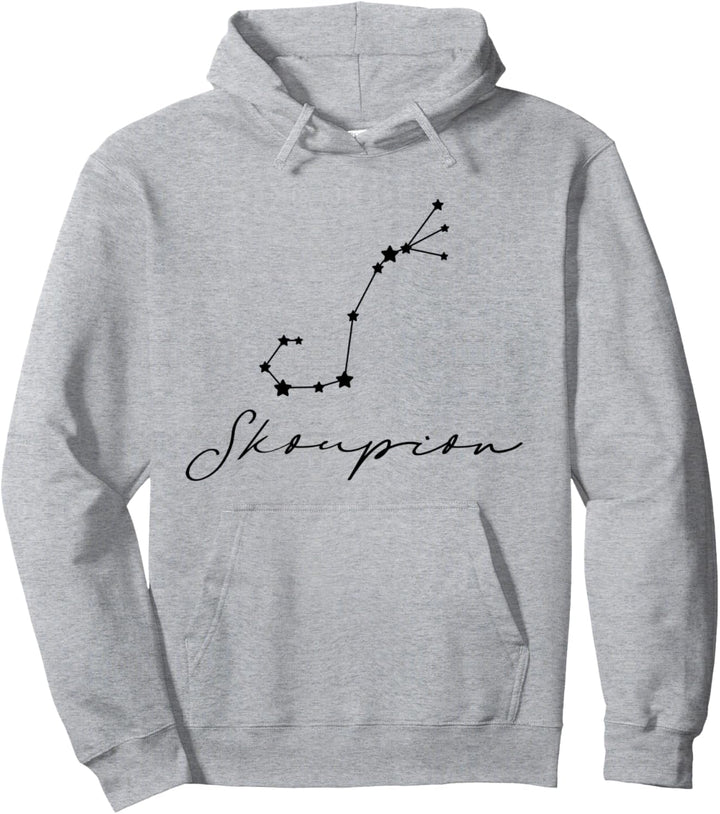 Skorpion Sternzeichen Grafik Geschenk Horoskop Tierkreiszeic Pullover Hoodie