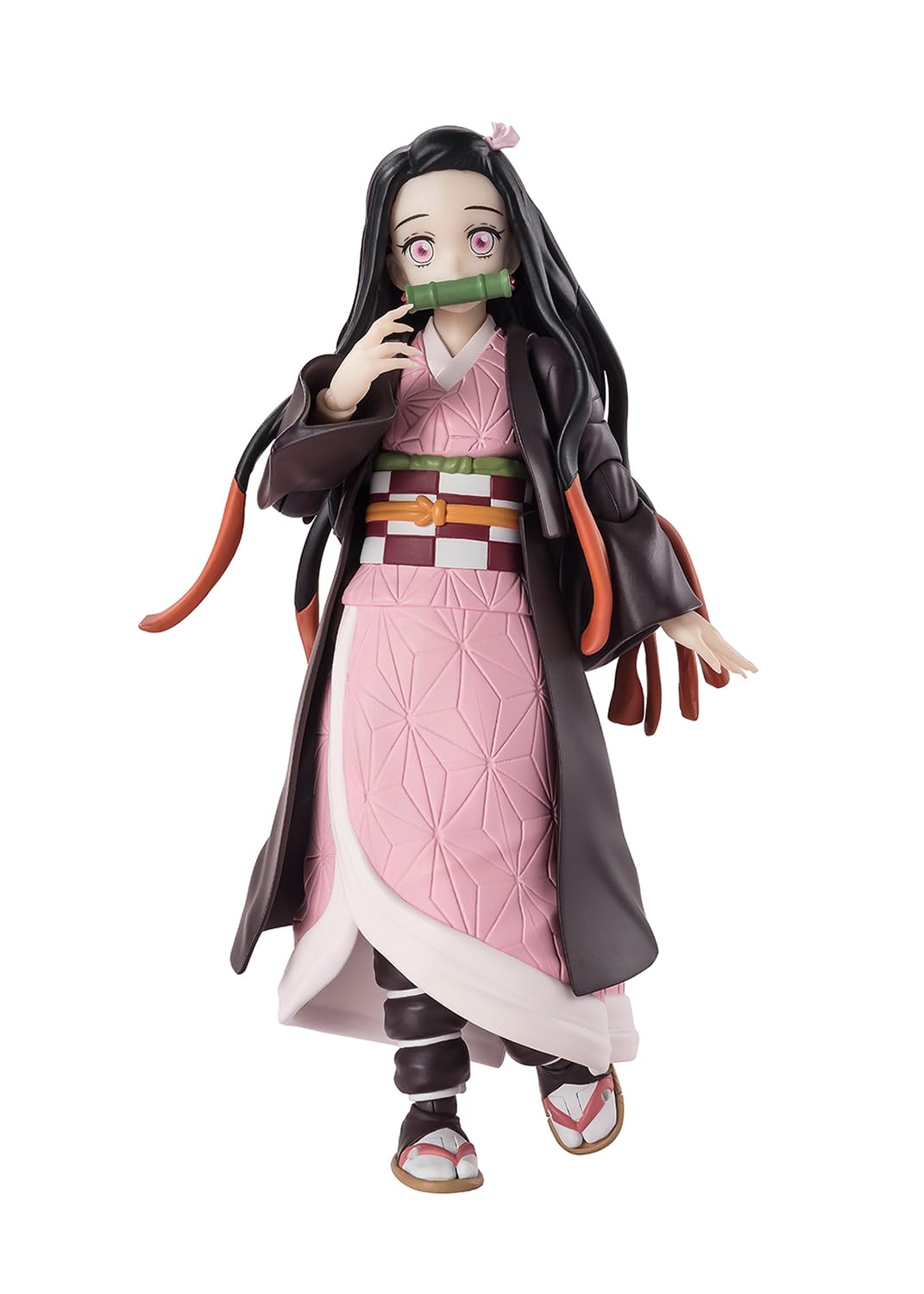 Demon Slayer: Kimetsu no Yaiba Figurine S.H. Figuarts Nezuko Kamado 13 cm Black, Black