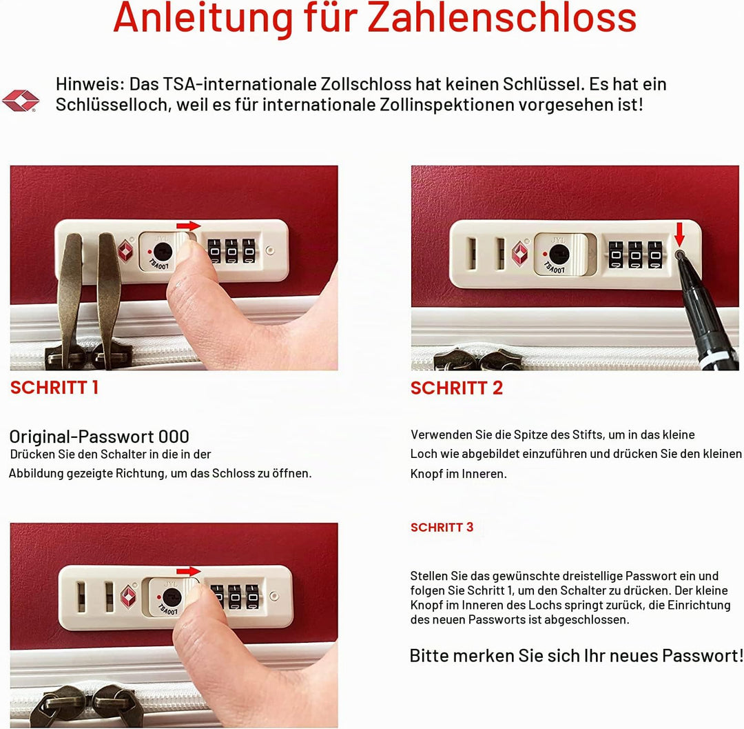 Urecity Vintage Reisekoffer Set 2 Teilig Leicht Retro Lederkoffer Hartschale Trolley Handgepäck Sets