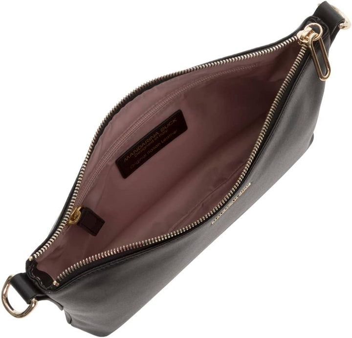 Mandarina Duck Damen Luna Clutch Schwarz, Schwarz