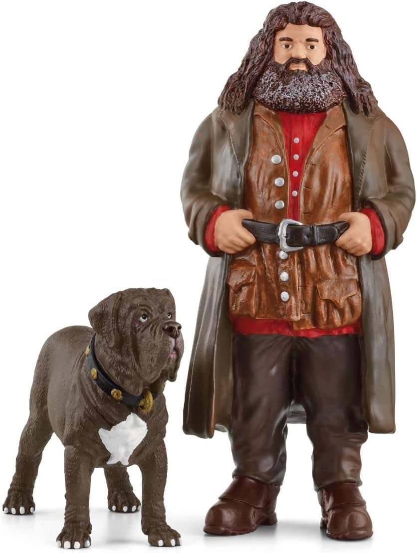 schleich 42638 Hagrid &amp; Fang, ab 6 Jahren, Harry Potter - Spielfigur, 8 x 11,5 x 13 cm, Mehrfarbig/M