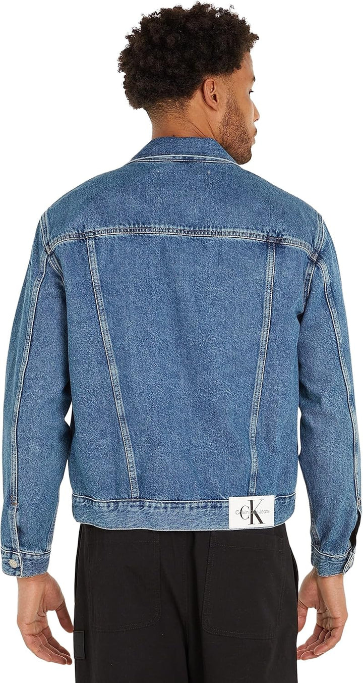 Calvin Klein Jeans Herren Jeansjacken S Denim Medium, S Denim Medium