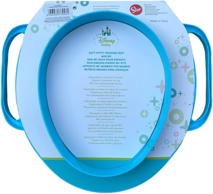 Winnie the Pooh Disney Toilettensitz für Kinder, universal, mit hellblauen Griffen Winnie Puuh, Hell