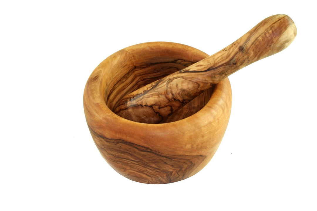 D.O.M.® Mörser 14 cm aus Olivenholz