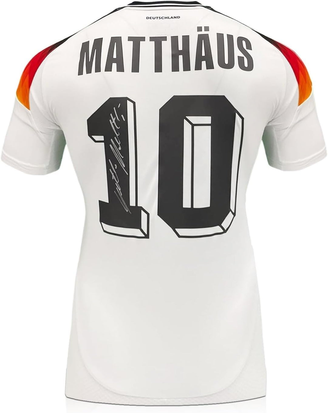 Exclusive Memorabilia Von Lothar Matthäus signiertes Deutschland-Trikot. Hochwertiger Rahmen
