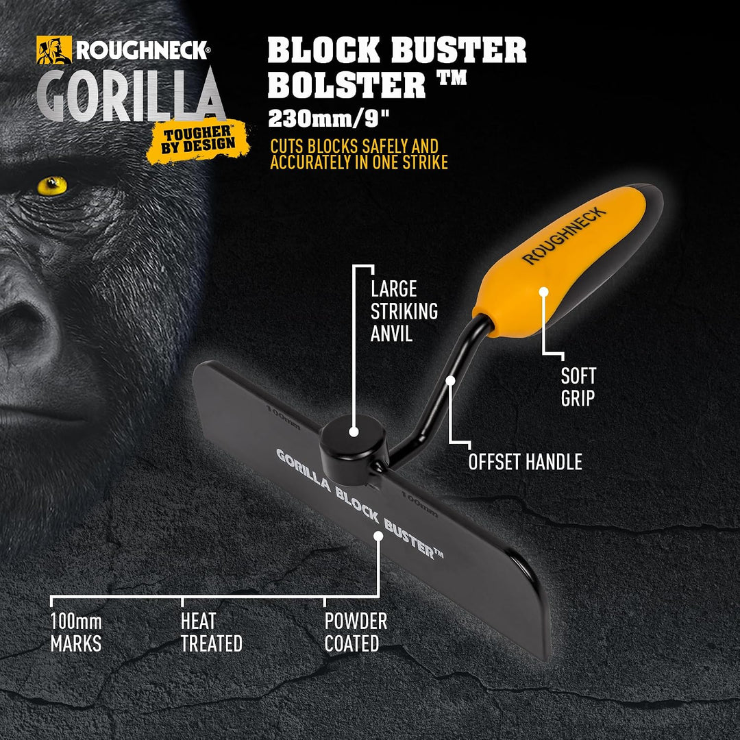 Roughneck 31-900 Werkzeug Gorilla Block Buster Bolster 1 230 mm, 1 230 mm
