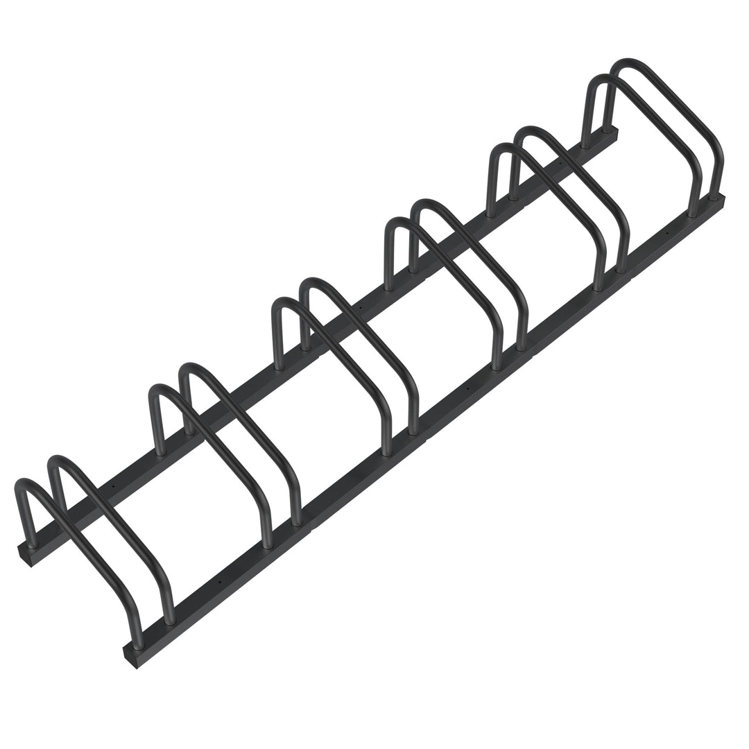 Fahrradständer für 6 Fahrräder | Stahl-Multi-Aufstellständer | Rostfreier Ständer für Mountainbike,