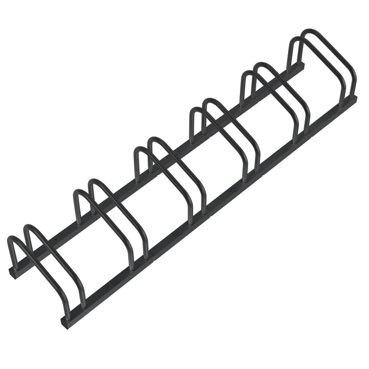 Fahrradständer für 6 Fahrräder | Stahl-Multi-Aufstellständer | Rostfreier Ständer für Mountainbike,