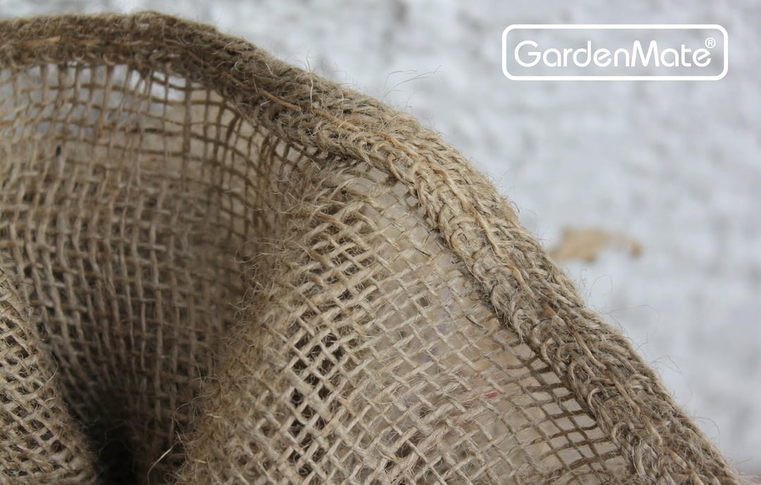 GardenMate 10x Jutesack Universal 105cm x 60cm - 50 kg Traglast - Ökologische Kartoffelsäcke aus 100