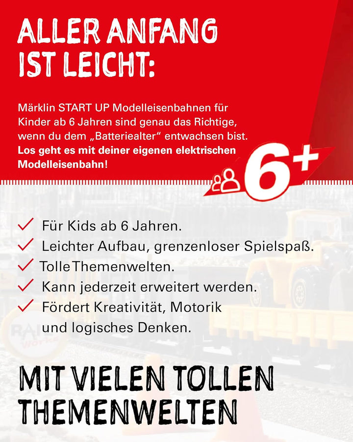 Märklin Start up 24900 - C-Gleis Ergänzungspackung C1, Modelleisenbahn Spur H0