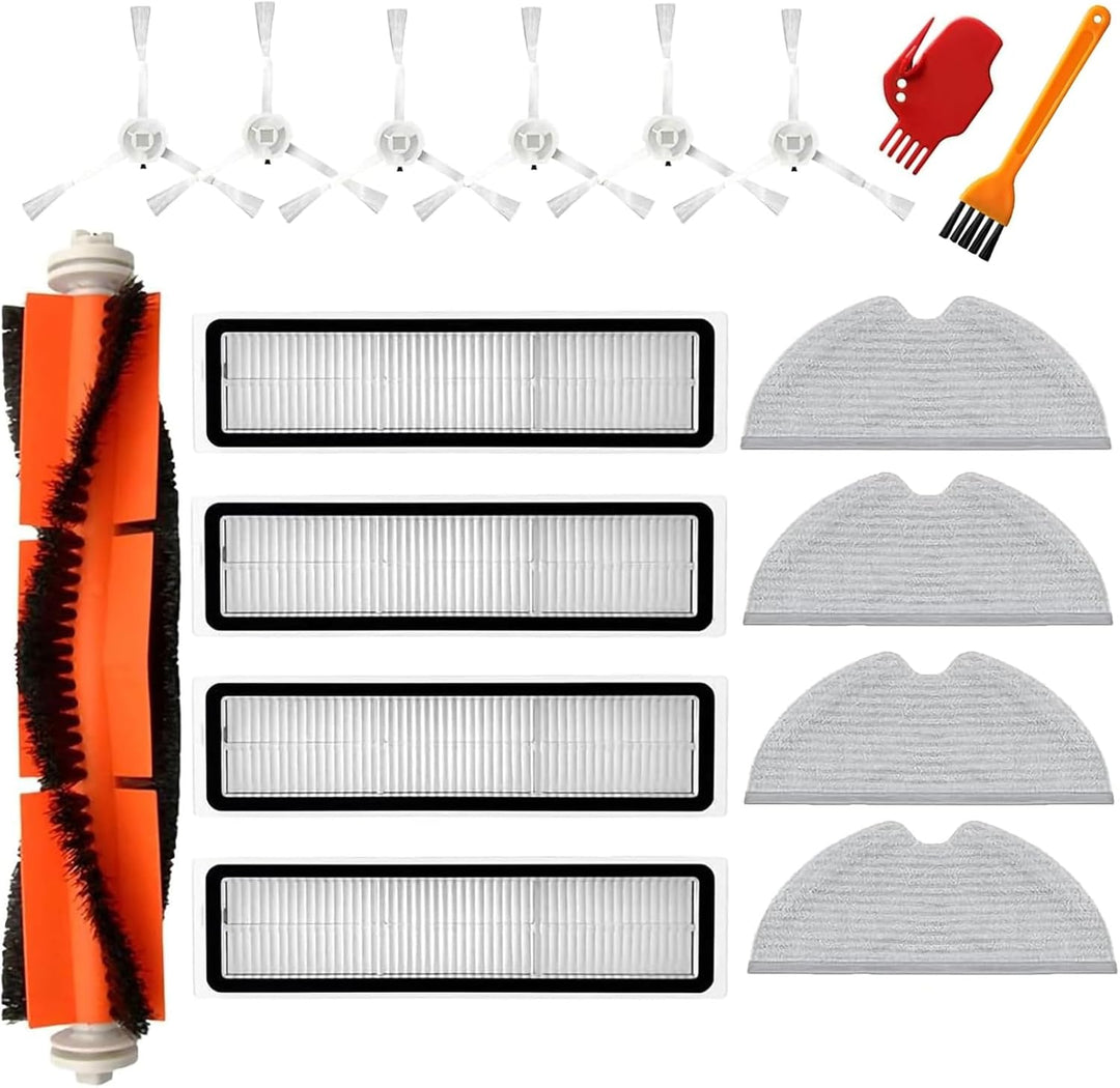 Chuancheng Zubehör-Set für Dreame D9, D9 Max, L10 Pro Staubsauger-Teile, inklusive 1 Hauptbürste, 6