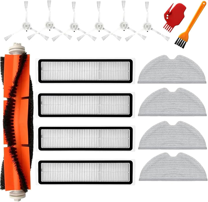 Chuancheng Zubehör-Set für Dreame D9, D9 Max, L10 Pro Staubsauger-Teile, inklusive 1 Hauptbürste, 6