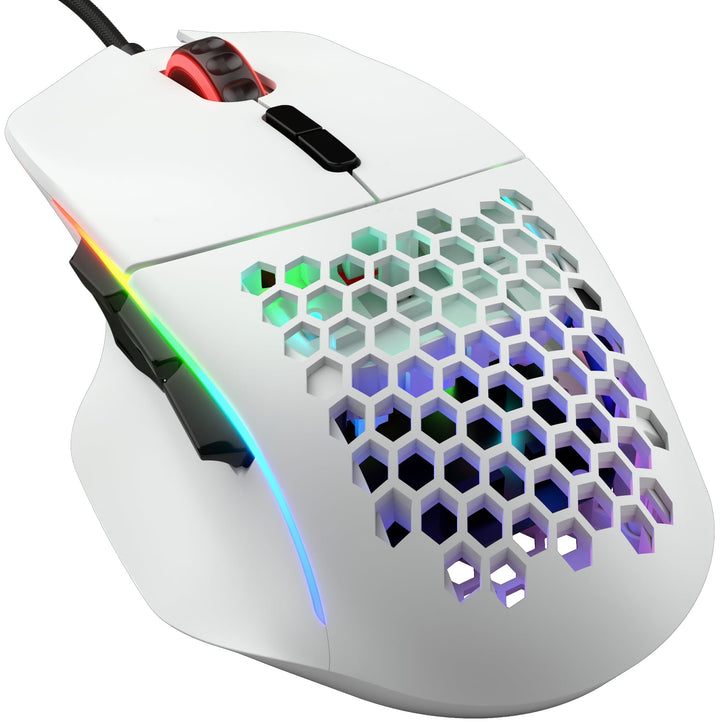 GLORIOUS Gaming Model I Wired Gaming Mouse – superleichte 69 g, 2 tauschbare Tasten, RGB, PTFE-Füsse