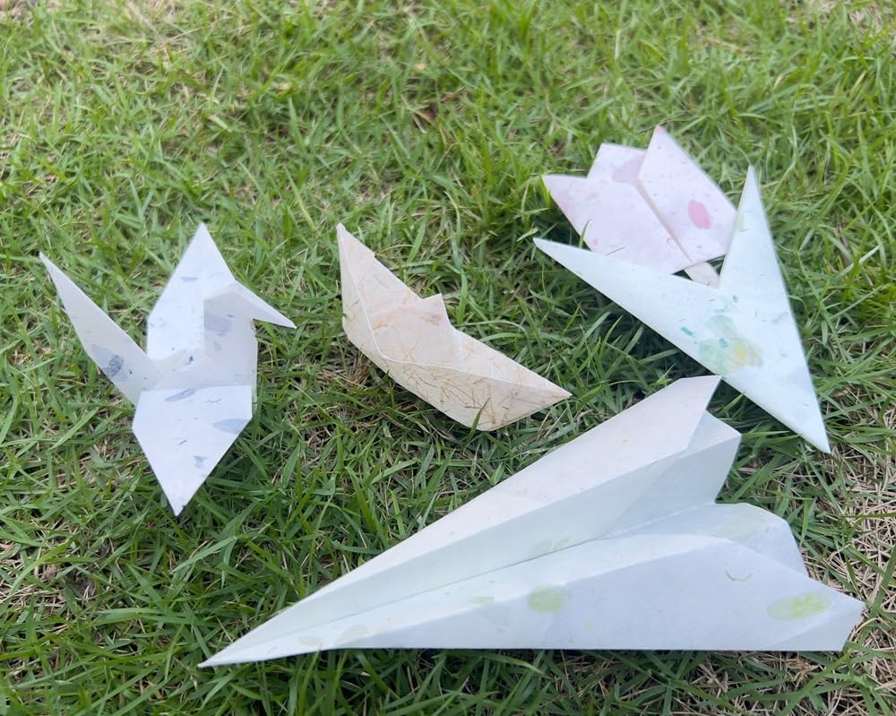 50 Blatt gemischte Farben, 20.3x20.3 cm, quadratisches Origami-Papier, Kunst-Faltpapier, Dekorations