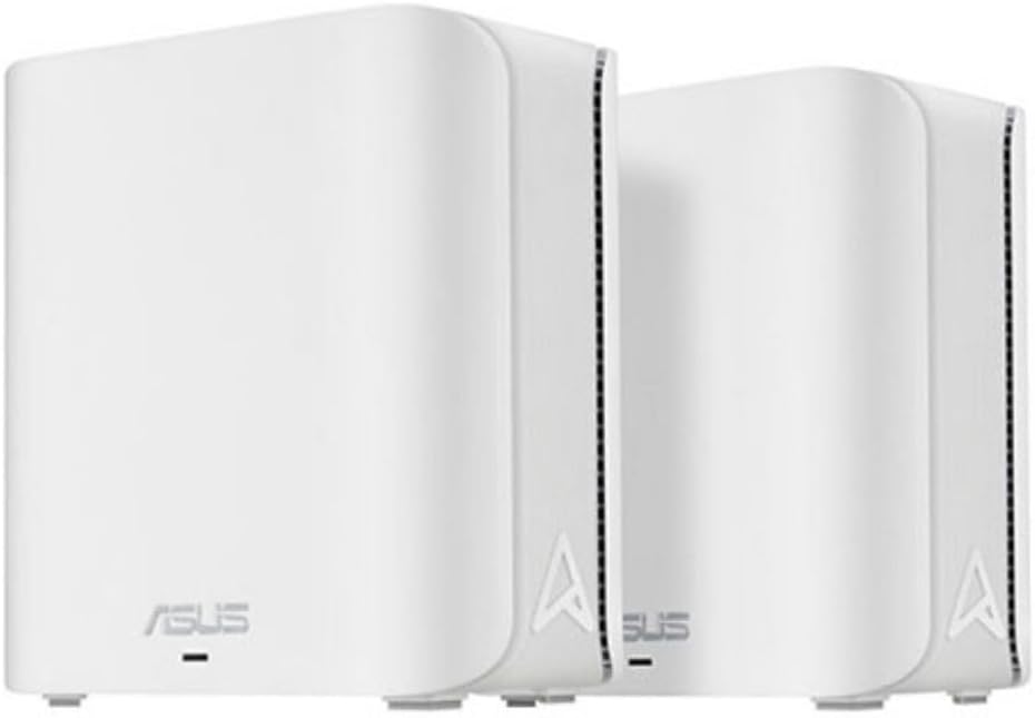 ASUS ZenWiFi BD4 Dualband WiFi 7 AiMesh Extendable Router 2er Set (3.6 Gbps, Abdeckung bis zu 455 m²