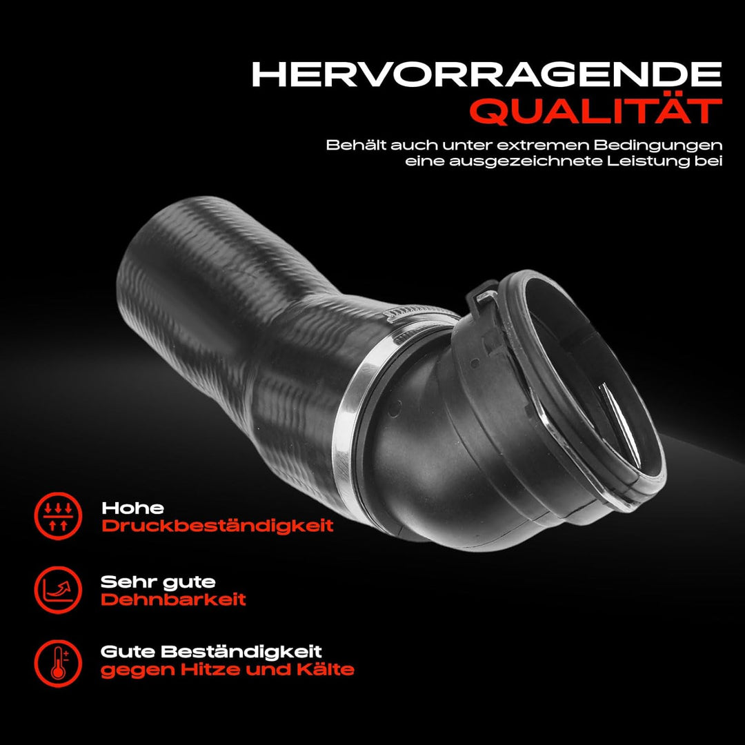 Ladeluftschlauch Turboschlauch für 5er E60 E61 530d 3.0L 2002-2010 V20-1616