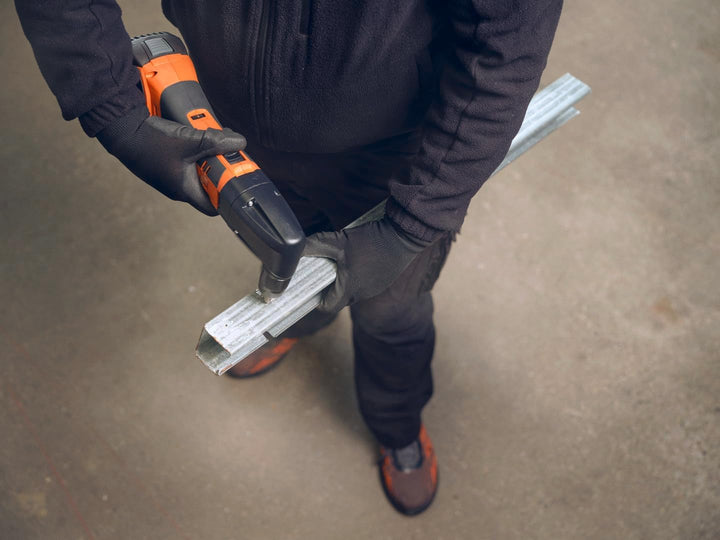 Fein Akku-Knabber ABLK 18 1.3 CSE AS Set 2x 5 Ah (für Dach- / Fassadenbau, geeignet für Wellbleche,