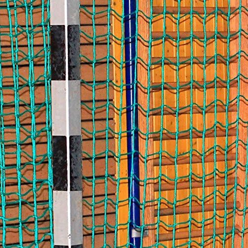 Handballtornetz Handball Fussball Kleinfeld Tornetz 3,10 x 2,10 m Tiefe Oben 0,80 / unten 1,00 m, PE