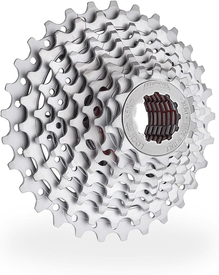 Miche Primato // 10-Fach Shimano Kassette (12-27 Zähne) Silber, Silber