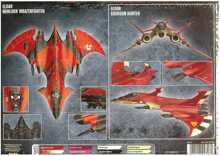 Games Workshop 99120104048 Aeldari Craftworlds Hemlock Wraithfighter Miniatur