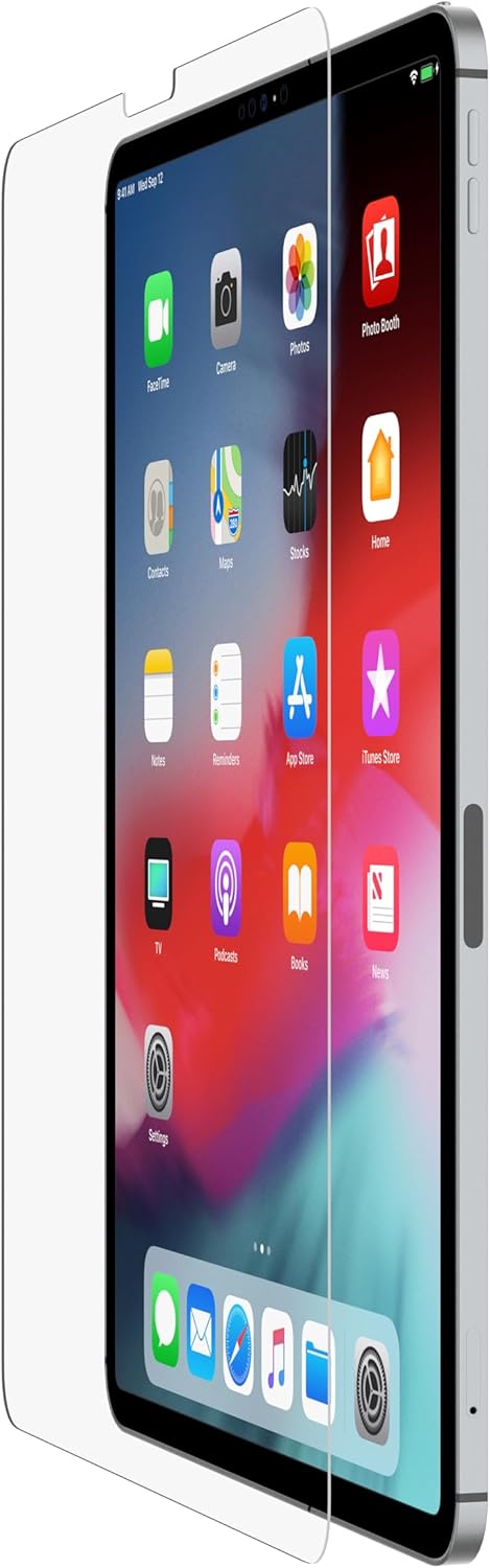 Belkin ScreenForce TemperedGlass Displayschutz für das iPad Pro 12,9 Zoll (iPad Pro 12,9 Zoll Displa
