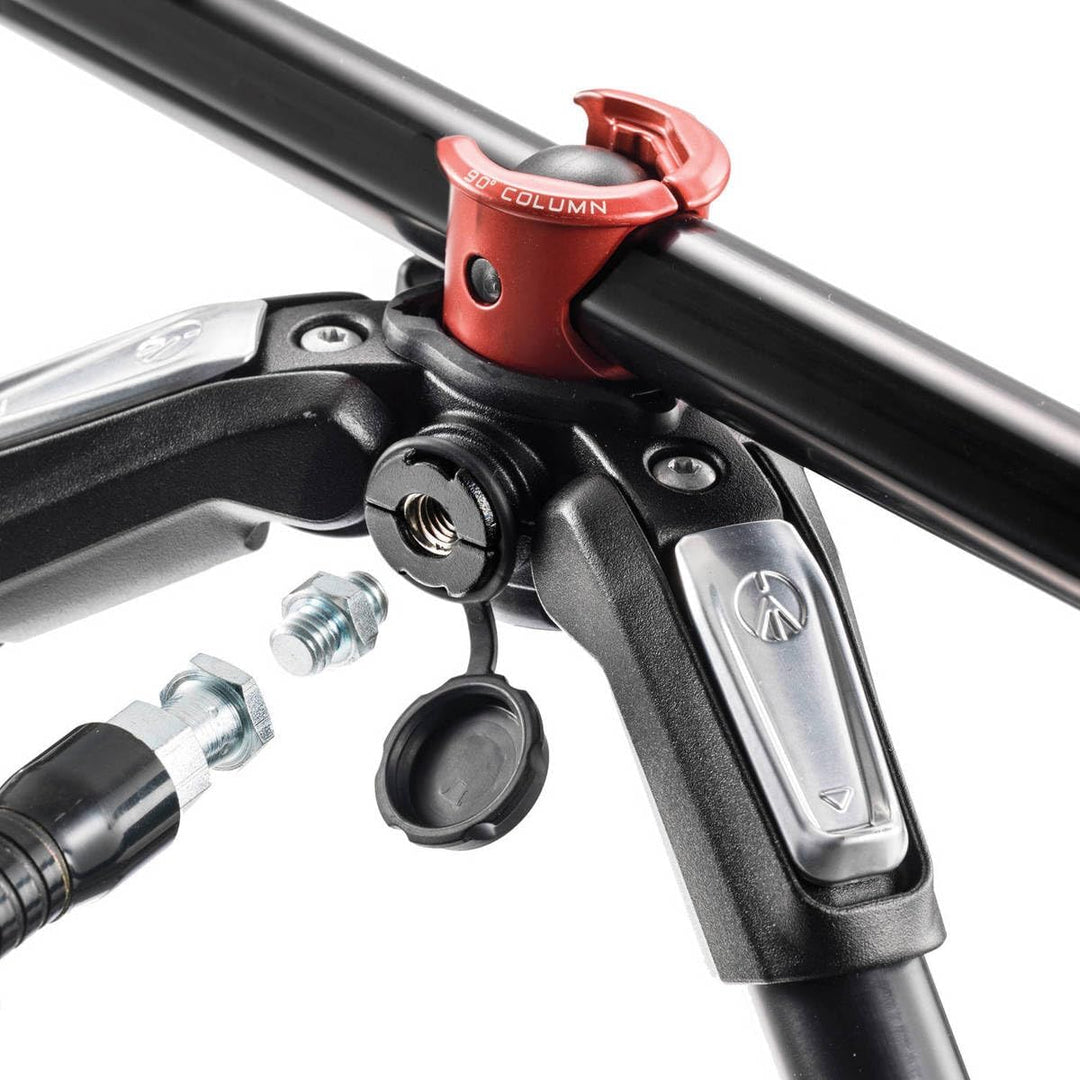 Manfrotto Treppiede 190X PRO4 Aluminium 4 Segm Stativ, Aluminium 4 Segm Stativ