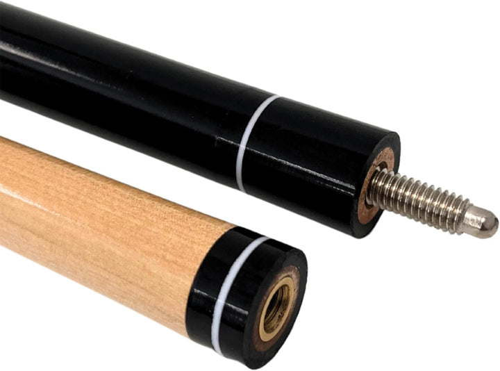 Winsport Billard Queue für Kinder, Junior Poolball, 125cm, kurzer Queue, Short cue, 2-teilig, 13 mm