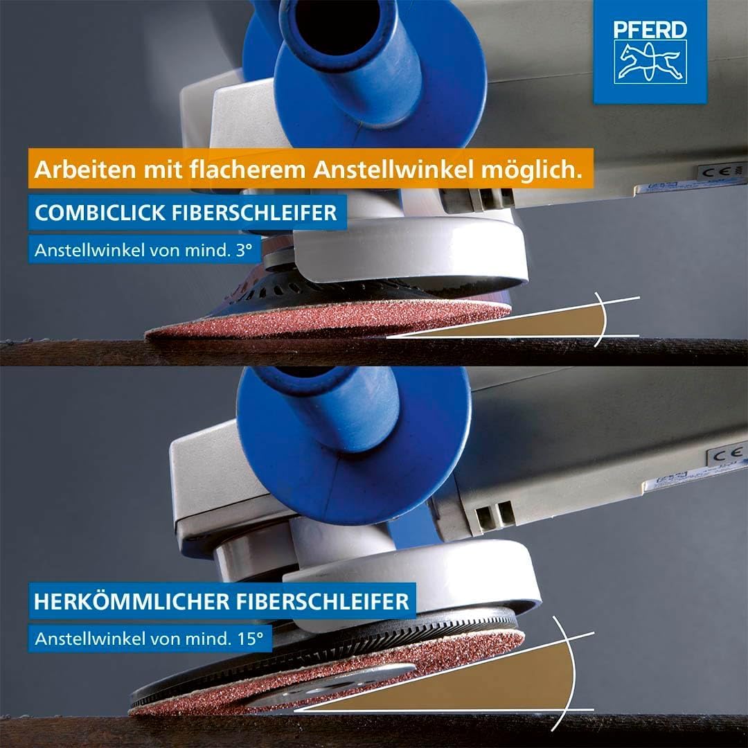 PFERD TOOLS COMBICLICK Stützteller/Hart 125mm Gewinde M14 / 44890152 passend für Maschinentypen Wink