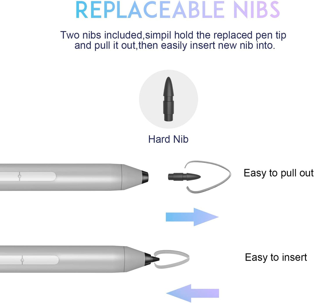 Stylus für Pen Stift HP Modell,Aktiver Stift mit Palm Rejection-Technologie,für HP Stift Envy x360,H