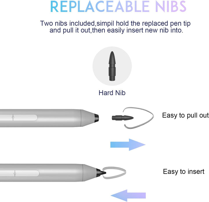 Stylus für Pen Stift HP Modell,Aktiver Stift mit Palm Rejection-Technologie,für HP Stift Envy x360,H