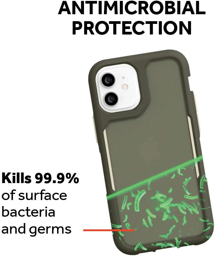 Griffin Survivor Endurance GIP-054-GBW Schutzhülle für iPhone 12 Mini, Olivgrün