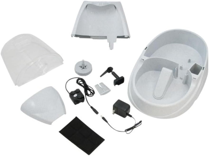 PetSafe - Drinkwell Platinum Wasserbrunnen für Hunde und Katzen, 5 l, Wasserspender für Haustiere, e