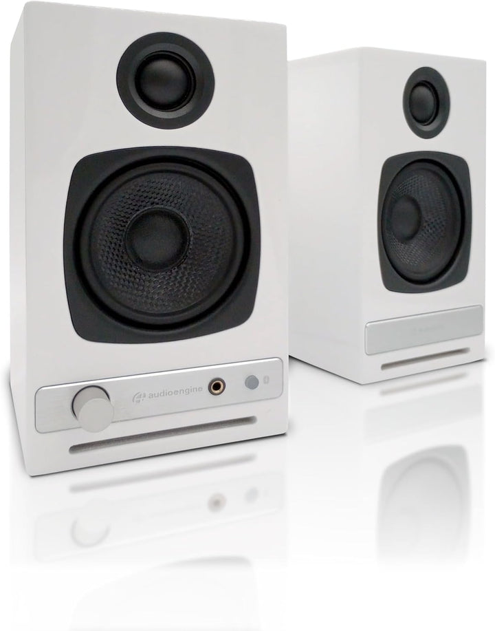 Audioengine HD3 Wireless Speakers mit Bluetooth - 60W Verkabelt Computer-Lautsprecher für Desktop-Mo